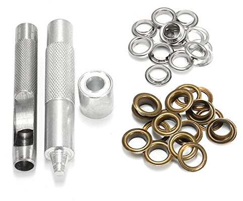 RanDal Eyelet Punch Das Tool Set 20 Sets Eyelet Leder Handwerk Werkzeug Kleidung Grommet Banner - 14Mm
