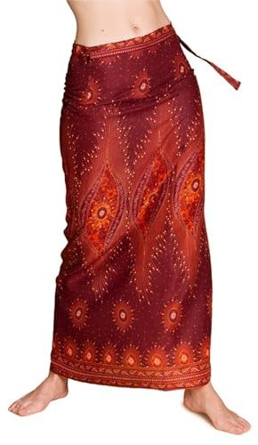 PANASIAM Skirt, Wrap Skirt, V24 Russet, Unisize