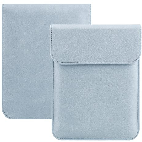 HoYiXi Étui Housse Pochette pour 7 Kindle Paperwhite 2024 Sleeve Case Compatible pour 6-6.8'' Paperwhite/Signature Edition 2021 Kobo Tolino Pocketbook E-Book Reader - Bleu