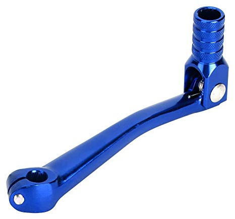 BOROCO Leva del cambio del motociclo, 150x65mm Accessorio universale per la modifica della moto Leva del cambio del cambio in lega di alluminio CNC La maggior parte delle parti del motocross(Blu)