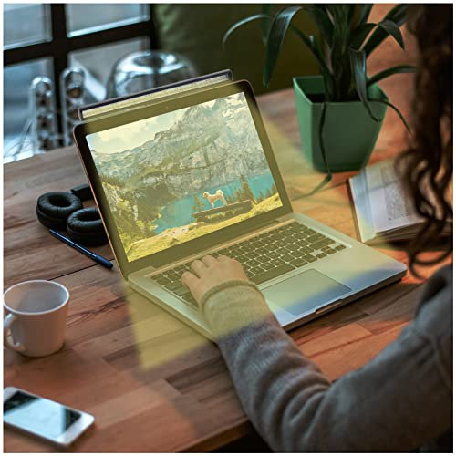 Barra luminosa per monitor per computer portatile, luce LED per tastiera per laptop, 3 modalità di temperatura di colore, luce USB LED per monitor del computer con alimentazione USB, per lavoro e