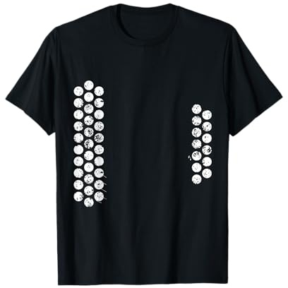 Air Accordéon Music Instrument Apparel T-Shirt T-Shirt