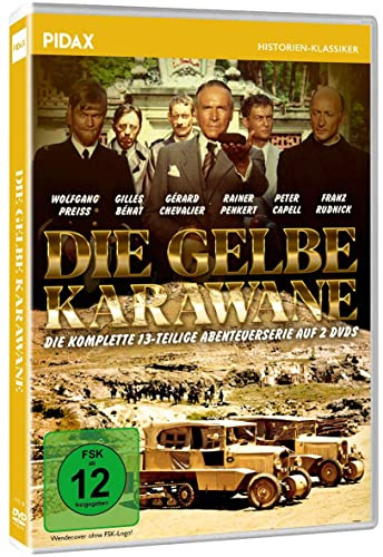 Die gelbe Karawane / Die komplette 13-teilige Abenteuerserie (Pidax Historien-Klassiker)
