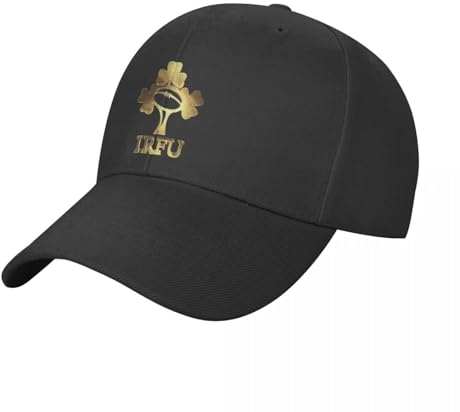 Basecap IRFU Irland Rugby Gold Baseball Cap Hat Man for The Sun Herren Hut Damen