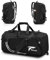 Tolaccea Sporttasche Herren Rucksackfunktion Groß 45L Sportrucksack mit Schuhfach Nassfach, Reisetasche Damen für Fitnessstudio Sauna Fussball Schwimmen Gym（Schwarz）