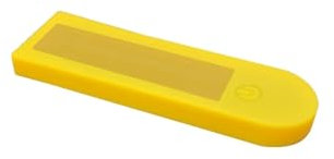 DEMULAX Waterproof Protective Dashboard Display Silicone Case, for Segway, for Ninebot, for G30 G30D Electric Scooter Dirt-Resistant Panel Cover Digital Speedometer for E-Scooter(Yellow)