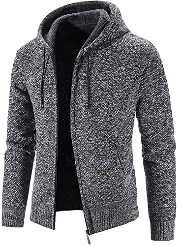 TOFOTL Tuta Impermeabile Giacca da Lavoro Uomo Invernale Giacca Moto Pelle Feste de Cerata für Giubbotto Leggero Uomo con Autunno Leggero Spolverino Jacket Invernale 01-Grigio Scuro L