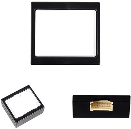 Fascia du Panneau Radio Audio Tableau De Bord Kit Panneau Lecteur DVD Écran Automobile Radio Fascia Cadre 10inch pour VW pour Touran 2004 2005 2006 2007 2008(Canbus)