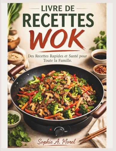 Livre De Recettes Wok: Des Recettes Rapides et Santé pour Toute la Famille.