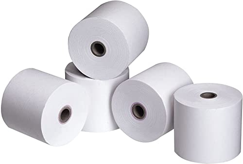 40 Stück Bonrollen Thermo 80mm x 80m x 12mm, passend für Epson, Bixolon, Metapace, SNBC, Orderman, Sewoo, Star, Citizen - Thermorollen vom Kassen-Fachhandel