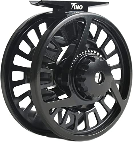Maximumcatch Tino Fliegenrolle Lila/Schwarz in 3/4, 5/6, 7/8wt, und Fliegenfischen Rolle mit Schnüre