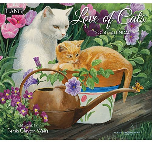 LANG Love Of Cats 2024 Wandkalender (24991001926)