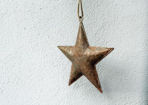 Gwenys Haus Shabby Stern Rost 15cm