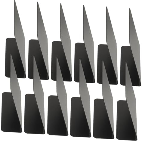 EXCEART 12stücke Teiliges Tafeln Für Selbstbedienung Dekorative Schwarze Tafel Für Preisschilder Und Menübeschriftungen Vielseitige Tischtafeln Für Partys Hochzeiten Und