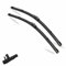 Wischerblätter, für BMW 5er F10 F11 F07 GT 2010–2016 Windschutzscheiben-Autozubehör 520d 530i 535i 540i (Farbe: F11 vorne und hinten, Größe: LHD)