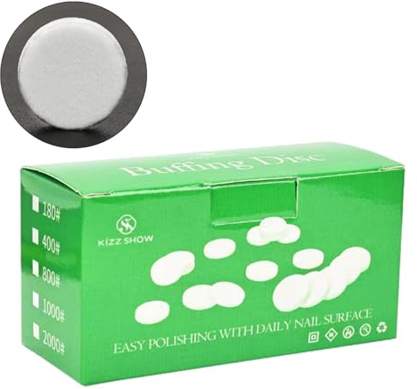 50 Stück Polierscheiben für Maniküre, Pediküre, Fußpflege, Fußpflege, Fuß-Pediküre-Scheiben, austauschbare Schleifpapier-Pediküre-Pads