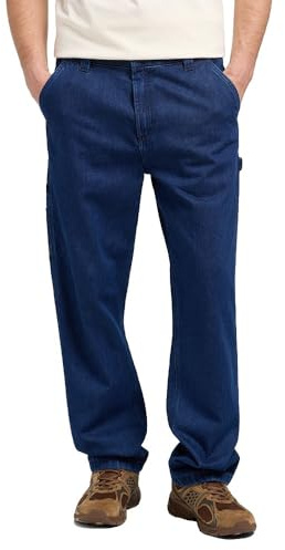 Lee Jeans da Uomo WW Carpenter, Loose Straight Fit, Straight Leg, Save It, 33W / 32 L