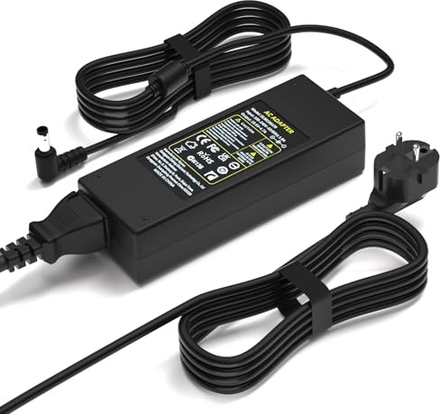 19.5V Netzteil für Sony Bravia TV 24'' 32'' 40'' 42'' KDL Serie Ladegerät | kompatibel mit KDL-24 KDL-32 KDL-40 KDL-42 KDL-48R510C KDL-40R510C KDL-48W650D KDL40W600B LED LCD HDTV Bildschirm TV