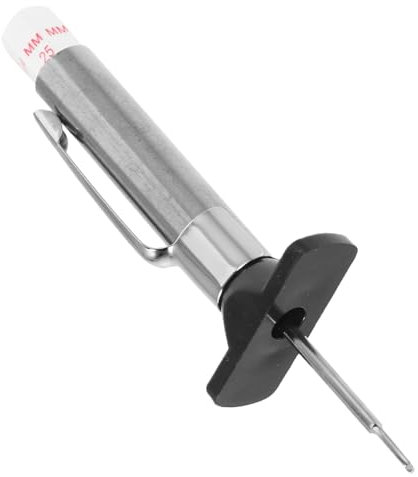 PRETYZOOM Misuratore Profondità Pneumatici Auto Profondimetro Strumento Misuratore Battistrada Depth Gauge Per Pneumatici