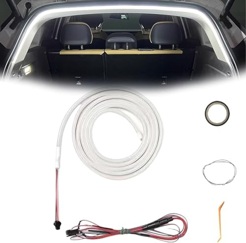 Kofferraum Lichtstreifen, Kofferraum Beleuchtung Led Band, Led Streifen Auto, Car Trunk Light Strip, Automatischer Sensor Tail Box Led Strip Lights für Auto Kofferraum Dekoration (Full Circle 4 m)