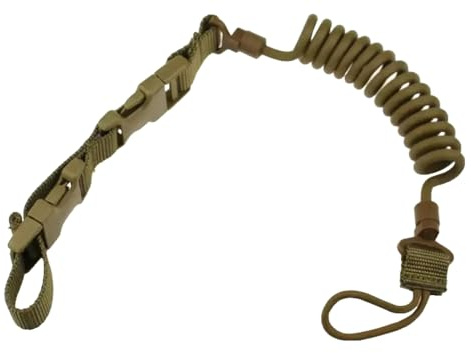 KREATIONS Cordon tactique avec mousqueton, Vert tan, S