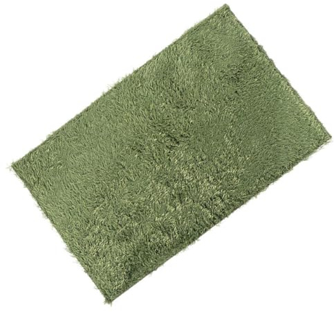 FIXOSHEE Tapis pour Reptiles en Pelouse Artificielle 45X30 CM Tapis Vivant Imperméable et Isolant pour Tortues Grenouilles et Lézards Décor Naturel pour Terrarium et Aquarium