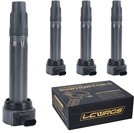 Set of 4 Ignition Coils Fits for Jeep Patriot Compass MK Dodge Journey Caliber Chrysler 200 2007 2008 2009 2010 2011 2012 2013 2014 2015 2016 Coil Packs 2.4 2.0 L4 Replaces# UF557