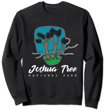 Joshua Tree Gifts Desert Palm Yucca Graphic Cactus Springs Sweatshirt