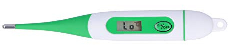 Ejoyous Haustier Fieberthermometer, Digital Fieberthermometer für Pferde Rinder Haustierthermometer Wasserdichtes Tier Thermometer mit LCD-Bildschirm für Schweine Schafe Rinder Hunde Katze