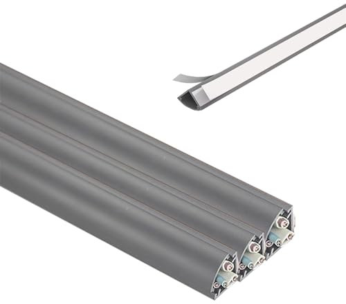 Kabelkanal Kabelschlauch Kabelmanagement Kabelschutzschläuche Für Die Wand, 1, 2, 3, 5 Stück, Rutschfeste, Abnehmbare Kabelkanäle Für Verstecken Von Elektrokabeln, Boden-Eck-Kabelhohlräume Für Babys/K