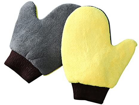 Cabilock Manopla Limpieza Coche Guantes De Lavado Autos Guantes Para Lavado De Autos Multiusos