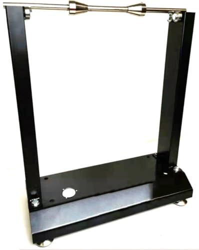 TSX TOOL Equilibrador de Ruedas de Moto Manual Portátil Acero con 2 Conos y Huso Balanceo Preciso por Gravedad