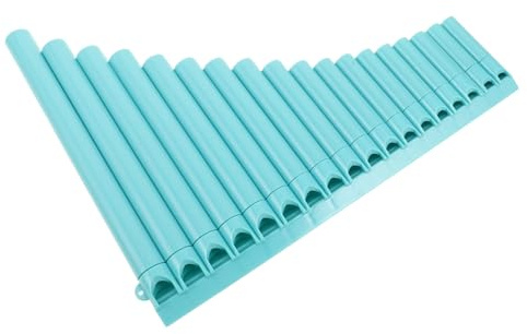 Beaupretty Junge Mädchen Panflöte mit Röhren Panflöte in C-dur Blasinstrument für Anfänger Heimflöte für Üben Musikinstrument für Junge Mädchen Schulblasinstrument Spielzeugmusikinstrument