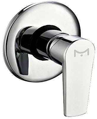 Miscelatore Doccia Ad Incasso Da Parete Rubinetto Monocomando Cromato