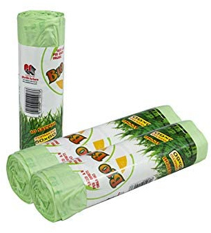 Virsus 500 Sacchi Raccolta Umido e Organico cm 50x60 Capacità 30 Litri biodegradabili e compostabili sacchetti piccoli spazzatura Bio - M