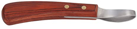 Fdit Klauenschere, Rostfreie Schere, Heckenschere, Holzgriff, Mehrzweck-Raspel, Harte Hufe für Rinder, Pferde, Esel