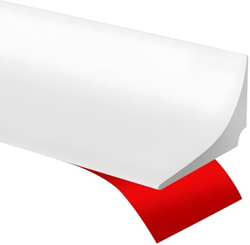 3M Shower Tray Sealing Strip,Silicone Shower Tray Sealing Strip,Bath Sink Edging Edge Seal Trim,Wet Room Threshold Floor Water Barrier Retaining Strips,Bathroom Sealant for Wet and Dry Separation (3M)