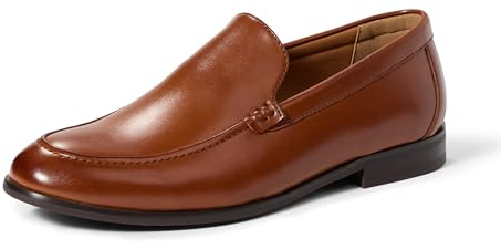 Amazon Essentials Mocassins Vénitiens Homme, Havane Faux Cuir, 43 EU