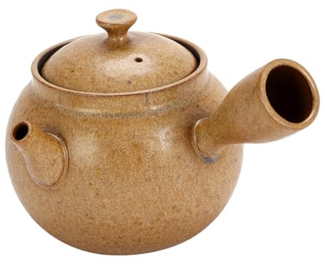 Ciieeo Side Handle Teapot Fine Filter Tea Kettle Kettle Container for Loose Leaf Tea Boiling Gas Hob at and Home