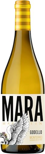 Mara Martín Vino blanco godello, D.O. Monterrei - 750 ml (Paquete de 6)