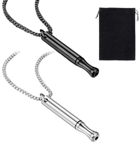 WeddHuis 2 unidades Cadenas Premium contra Ataques de Pánico y Ansiedad, Reducción del Estrés, Más Calma y Serenidad, Ayuda la Meditación, Acero Inoxidable