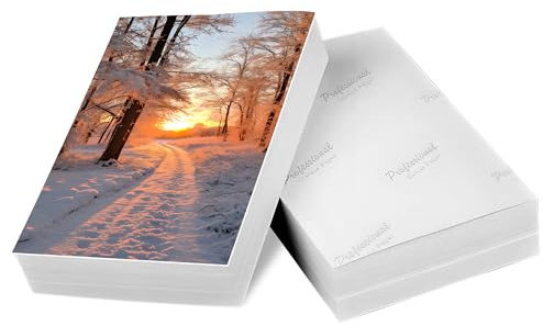 XiaoLidm 100 Sheets Photo Paper 6x4 inch, 230gsm Photo Paper Glossy, A6 Photo Printer Paper for Canon Hp Epson Inkjet Printer, 10 x 15 cm