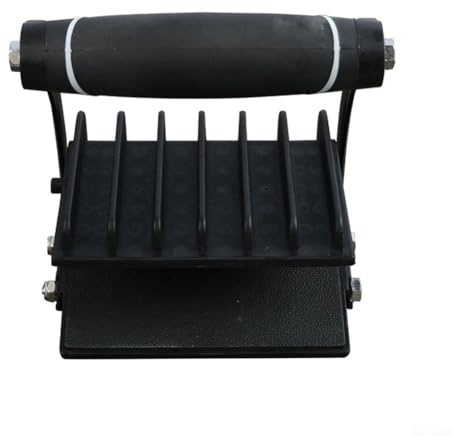 Poignée de transport pour soulever et transporter le contreplaqué, le plâtre, les panneaux de particules, les plaques métalliques, les panneaux de ciment et les panneaux de verre épais avec deux