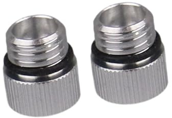 2Pcs Aluminum Nozzle Base for Whipped Cream Dispenser, 0.55 inch Universal Nozzle Holder for Baking and Dessert Decorating