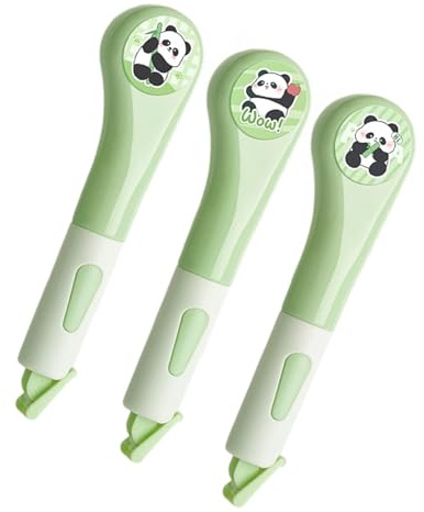 Lot de 3 rouleaux de ruban correcteur 6 m x 5 mm pour prise de notes, ruban blanc rechargeable, 18 m au total pour l'école et le bureau