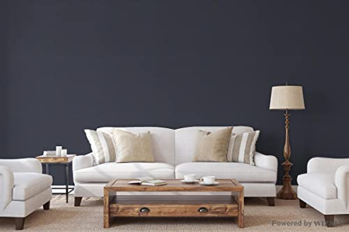 Tapete Blau Gold Vliestapete Duna für Schlafzimmer Wohnzimmer oder Küche 10,05m x 0,53m Streifen Wellen Gewellt Neu