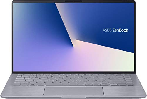 ASUS Zenbook 14 - Computer portatile AMD Ryzen 5-8 GB di RAM, GEFORCE MX350-256 GB SSD Win 10, grigio chiaro