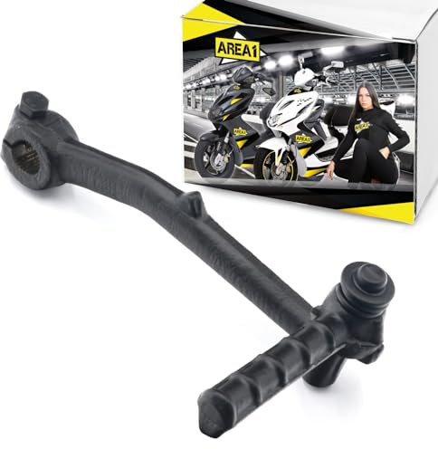 Area1 Ersatz Kickstarter für 50ccm 2Takt Motorroller von ATU Explorer AGM Nova Motors GT Union Longija Mawi RS Ultima Ride Sprint Tauris Benero TNG MuZ Forstinger Motorro Jack-Fox JM Motor (1E40QMB)