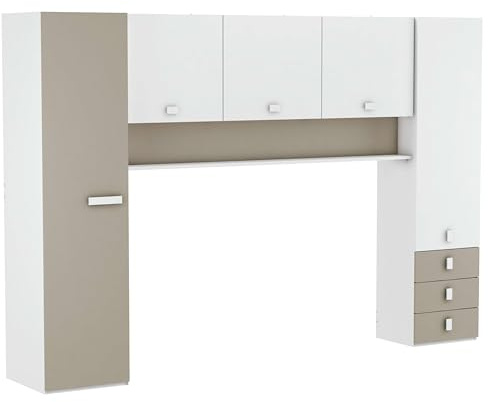 Armario Juvenil Puente Tidy Habitación Infantil 304x203cm