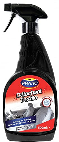 AUTO PRATIC Détachant Textile 500 ml – Nettoyant Puissant pour Intérieur de Voiture